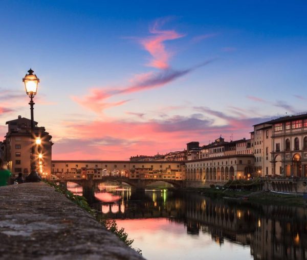 evening walk in Florence