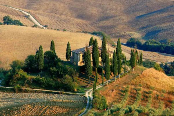 stunning views in our Tuscany tours