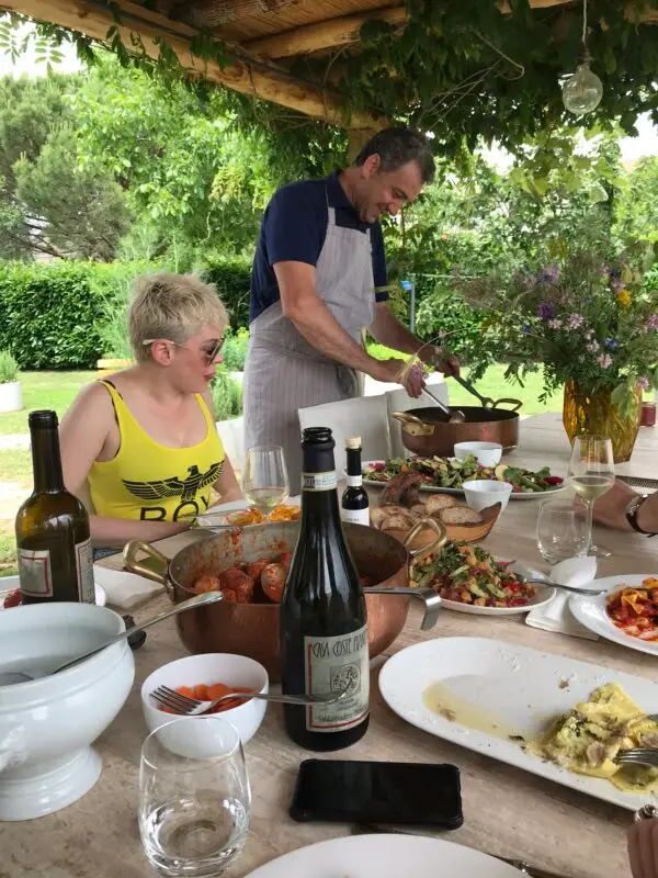 gourmet lunch tuscany