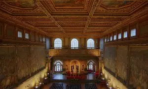 Vasari's murals in the Salone dei 500