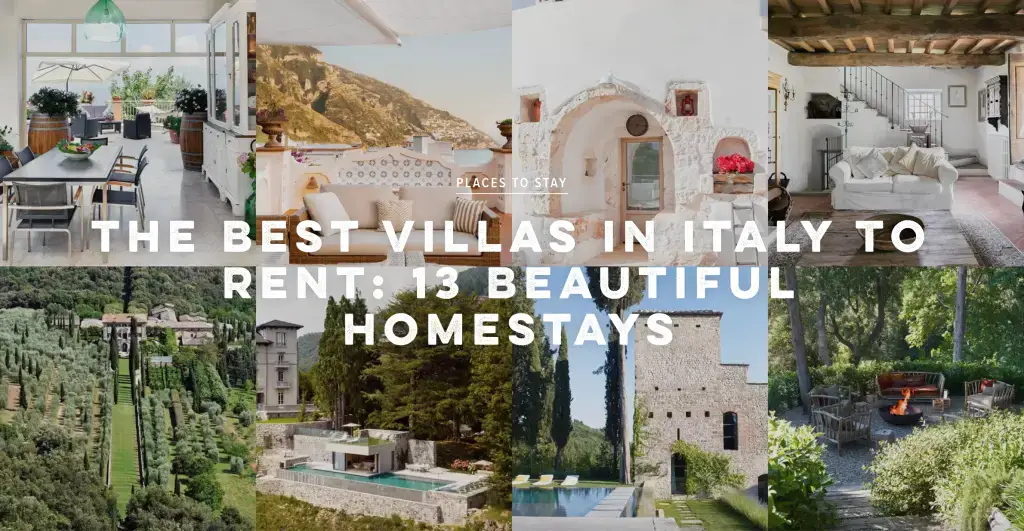 Conde Nast best Italian Villas