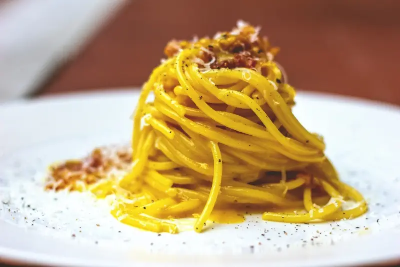 rome food tour carbonara