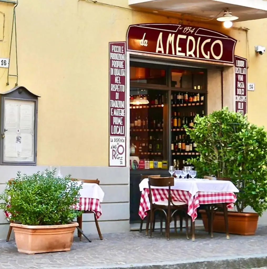 trattoria da amerigo